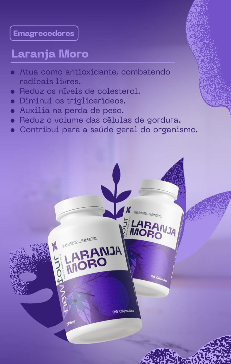 KIT PREMIUM Poli A-Z + Ômega 3 - 1000mg + Laranja Moro 60caps